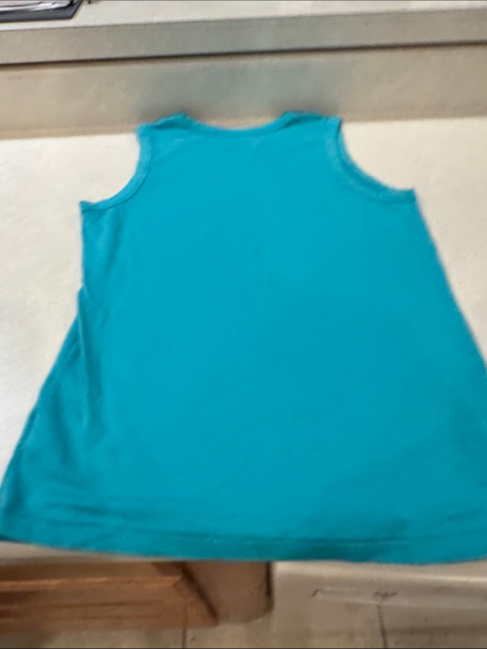 Rachel Zoe Teal Tank Top - Picture 7 of 9
